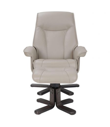 fauteuil -relax-salon-cuir-taupe-beige - nautes