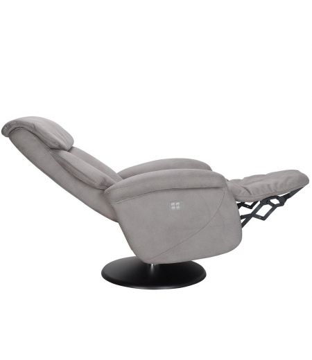 Fauteuil de relaxation électrique Cuir et Microstar - AETOS