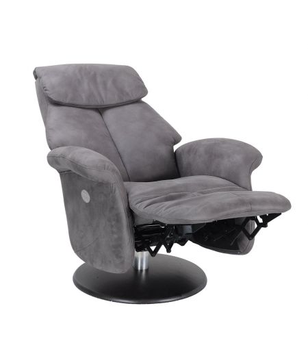 Sillón de relajación eléctrico de piel o Microstar - AETOS