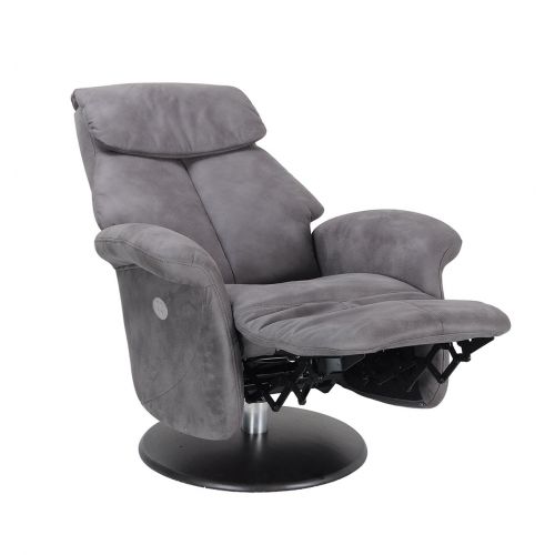 Sillón de relajación eléctrico de piel o Microstar - AETOS