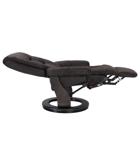 Sillón de relajación de diseño en piel o microfibra - MAX