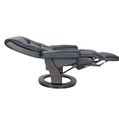 Sillón de relajación de diseño en piel o microfibra - MAX