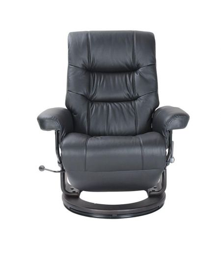 Sillón de relajación de diseño en piel o microfibra - MAX