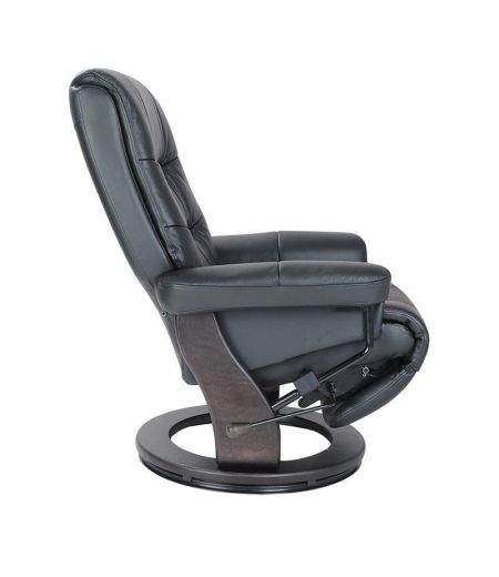 Sillón de relajación de diseño en piel o microfibra - MAX