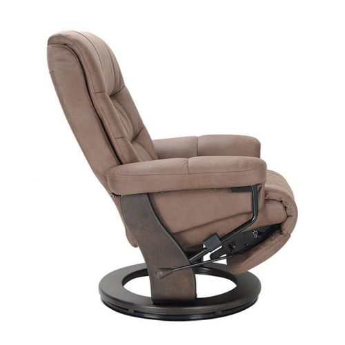 Sillón de relajación de diseño en piel o microfibra - MAX