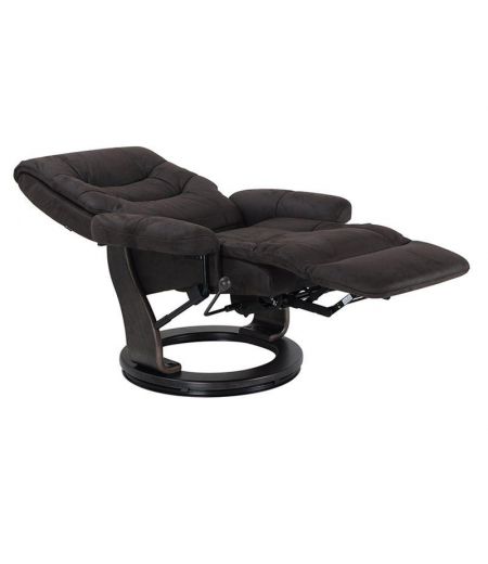 Sillón de relajación de diseño en piel o microfibra - MAX