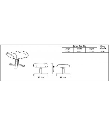 Sillón de relajación clásico - NAUTÈS