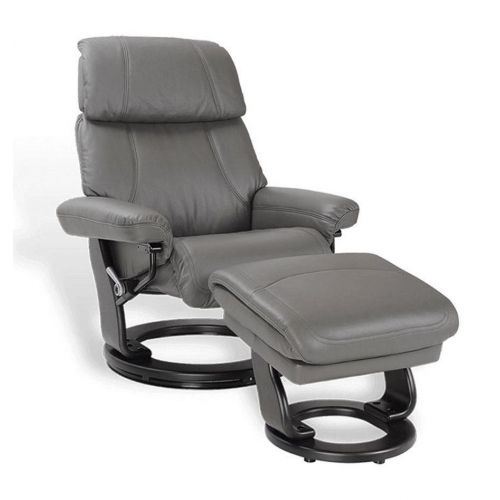 Sillón de relajación manual en piel o microstar - MINORQUE