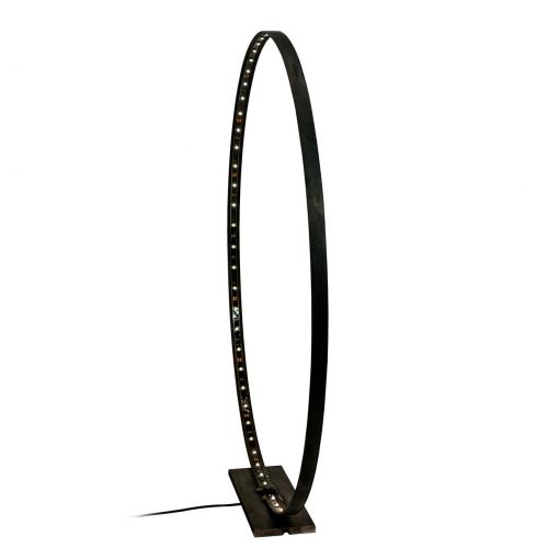 Lampe à Led en Métal Brut - L'Anneau