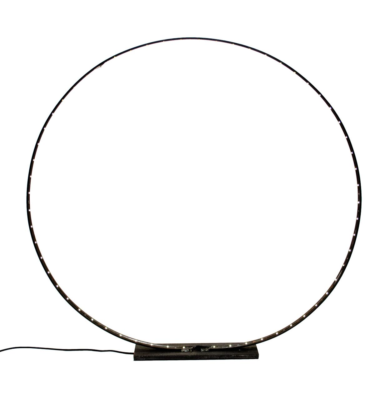 Lámpara LED de metal crudo - The Ring