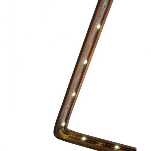 Lampe à Led en Laiton Oxydé ou Cuivre  - Alpha