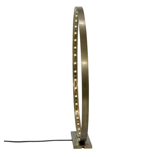 Lampe à Led en Laiton Brossé - Diamètre 30 cm - L 'Anneau