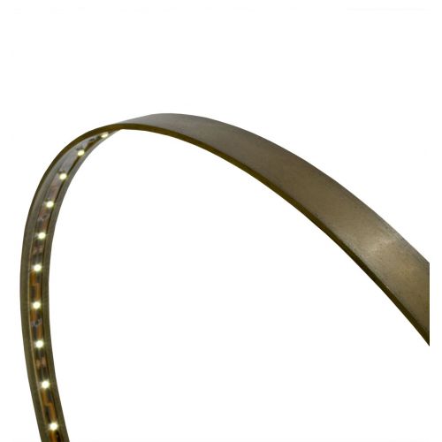 Lámpara Led de Latón Cepillado - The Ring