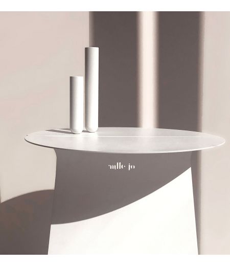 Couple de Soliflores  en Laiton ou Métal laqué