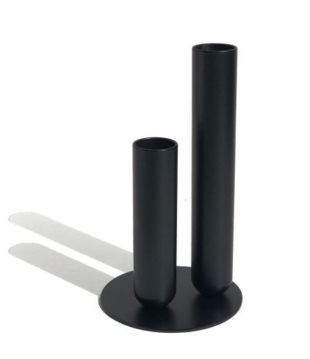 Couple de Soliflores  en Laiton ou Métal laqué