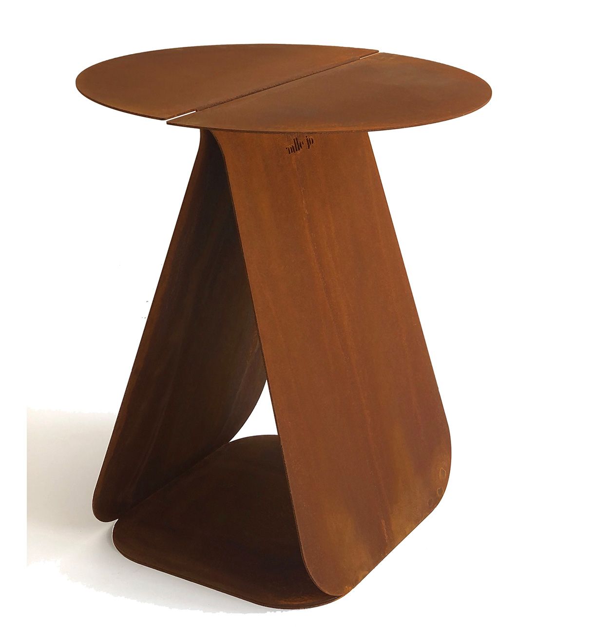 Pair of Round Side Tables - Fusion