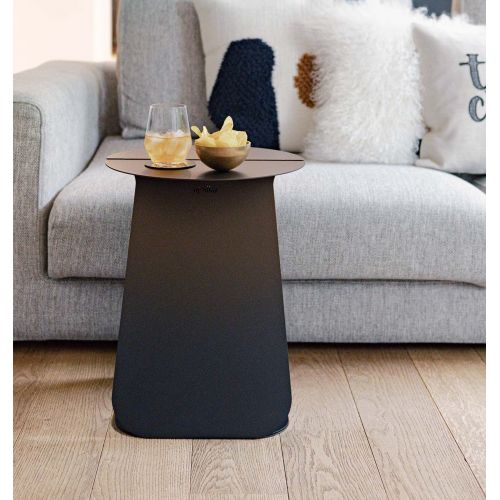 Couple de Tables d'Appoint Rondes - Fusion