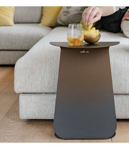 Couple de Tables d'Appoint Rondes - Fusion