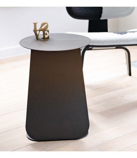 Couple de Tables d'Appoint Rondes - Fusion