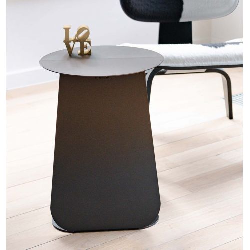 Couple de Tables d'Appoint Rondes - Fusion