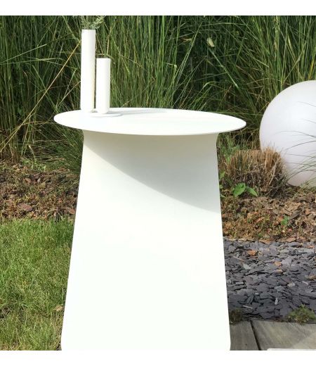 Couple de Tables d'Appoint Rondes - Fusion