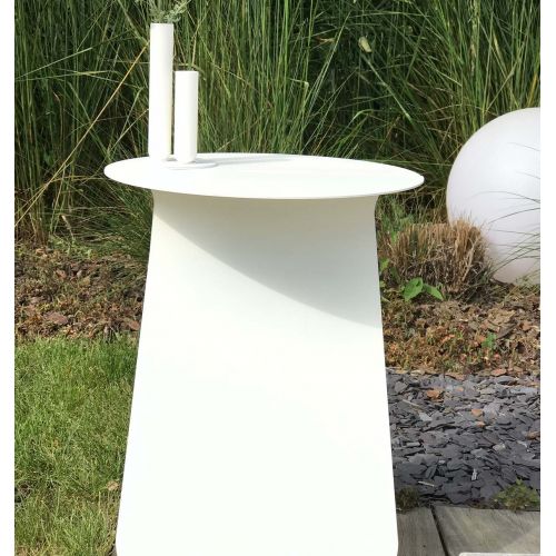 Couple de Tables d'Appoint Rondes - Fusion