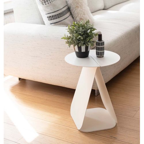 Couple de Tables d'Appoint Rondes - Fusion