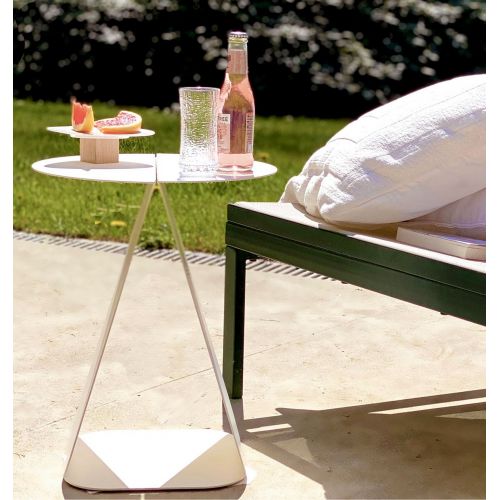 Couple de Tables d'Appoint Rondes - Fusion