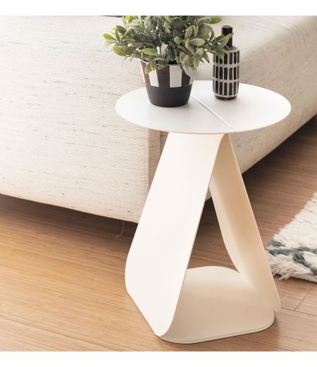 Couple de Tables d'Appoint Rondes - Fusion