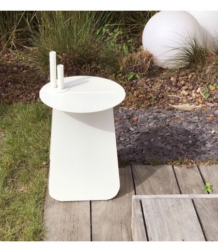 Couple de Tables d'Appoint Rondes - Fusion