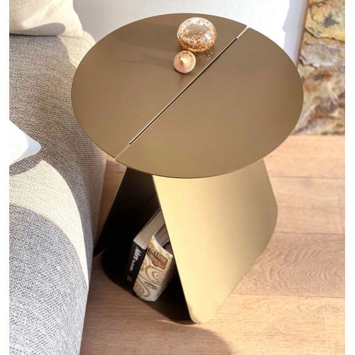 Couple de Tables d'Appoint Rondes - Fusion