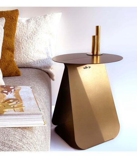 Couple de Tables d'Appoint Rondes - Fusion