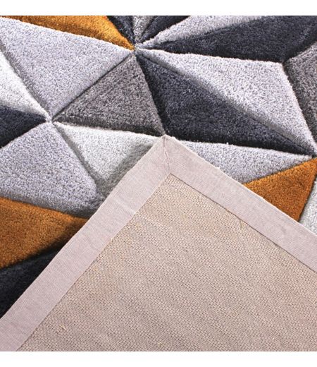 Tapis Rectangulaire à Motifs Géométriques - Celeste