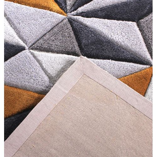 Tapis Rectangulaire à Motifs Géométriques - Celeste