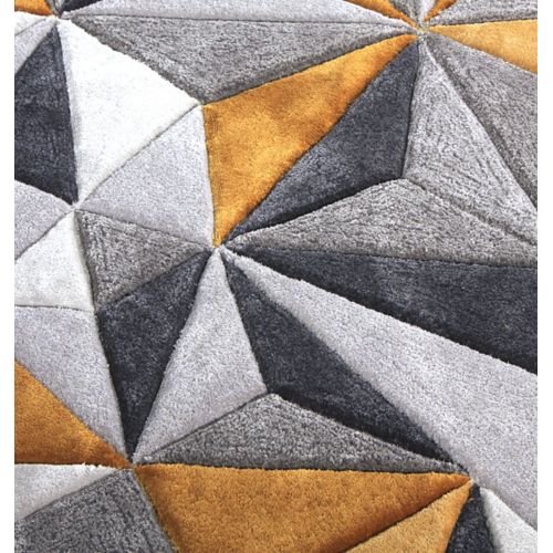 Tapis Rectangulaire à Motifs Géométriques - Celeste