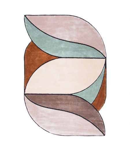 Original Rug Beige Celadon Brown - Evidence - Beige