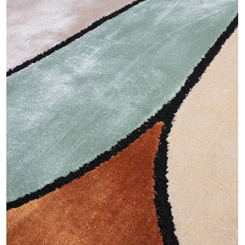 Tapis Original Beige Brun Céladon - Evidence