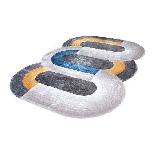 Tapis de Salon Original Brun ou Gris  - Variation