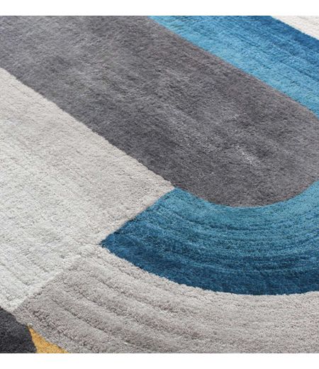 Tapis de Salon Original Brun ou Gris  - Variation