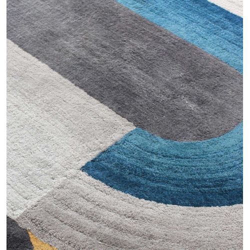 Tapis de Salon Original Brun ou Gris  - Variation