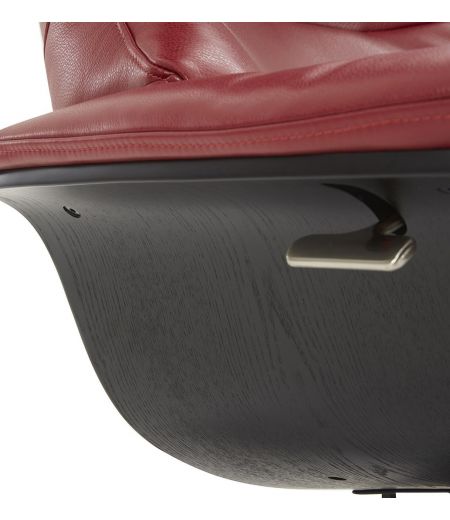 Sillón de piel y roble negro - Naos