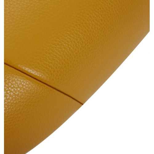 Fauteuil en cuir et chêne noir - Naos