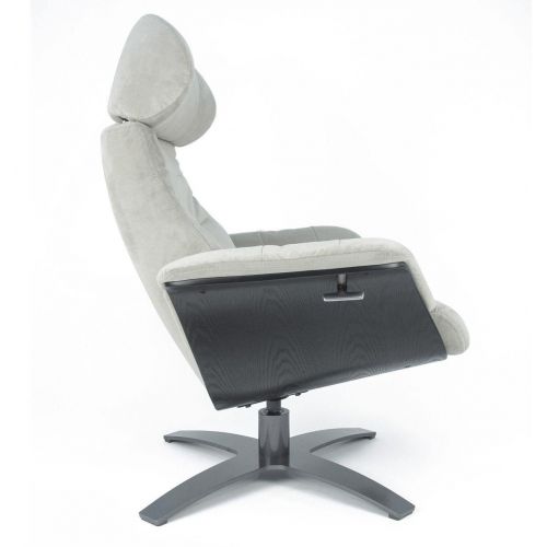 Sillón de terciopelo y roble negro - Véga