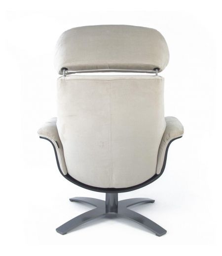 Sillón de terciopelo y roble negro - Véga