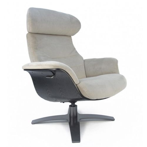 Sillón de terciopelo y roble negro - Véga