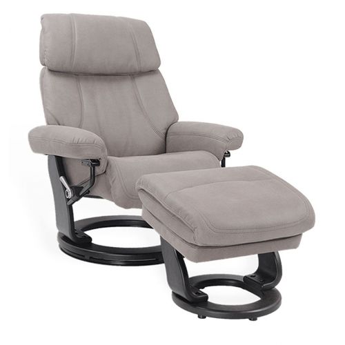 Sillón de relajación manual en piel o microstar - MINORQUE