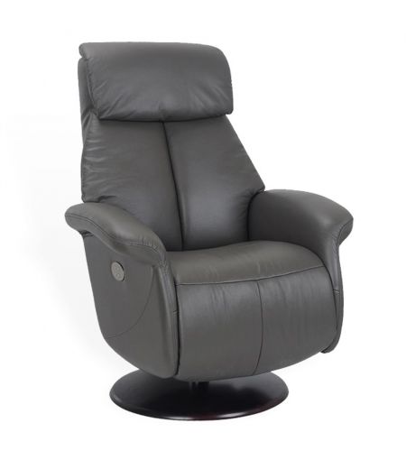 Fauteuil de relaxation électrique Cuir et Microstar - AETOS