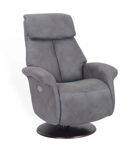 Sillón de relajación eléctrico de piel o Microstar - AETOS