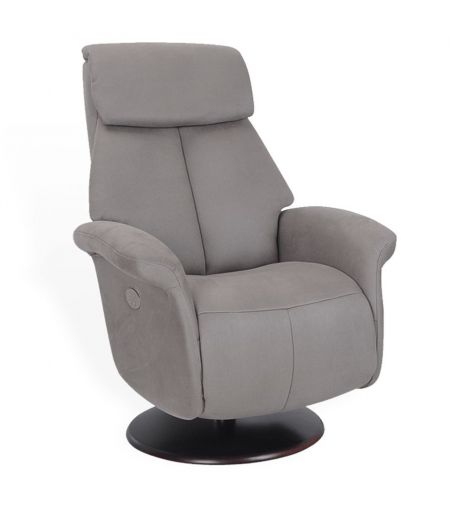 Fauteuil de relaxation électrique Cuir et Microstar - AETOS