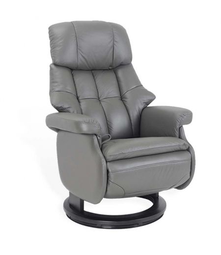 fauteuil -relaxant-cuir-gris-cosy